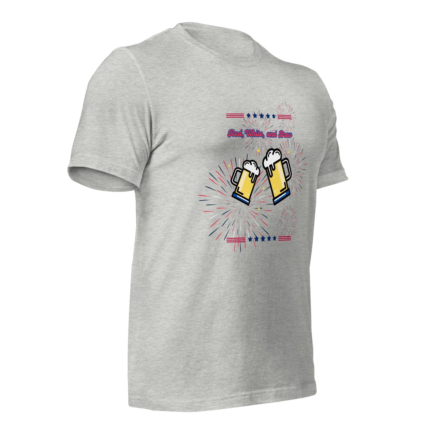 Red, White, and Brew - Camiseta unisex