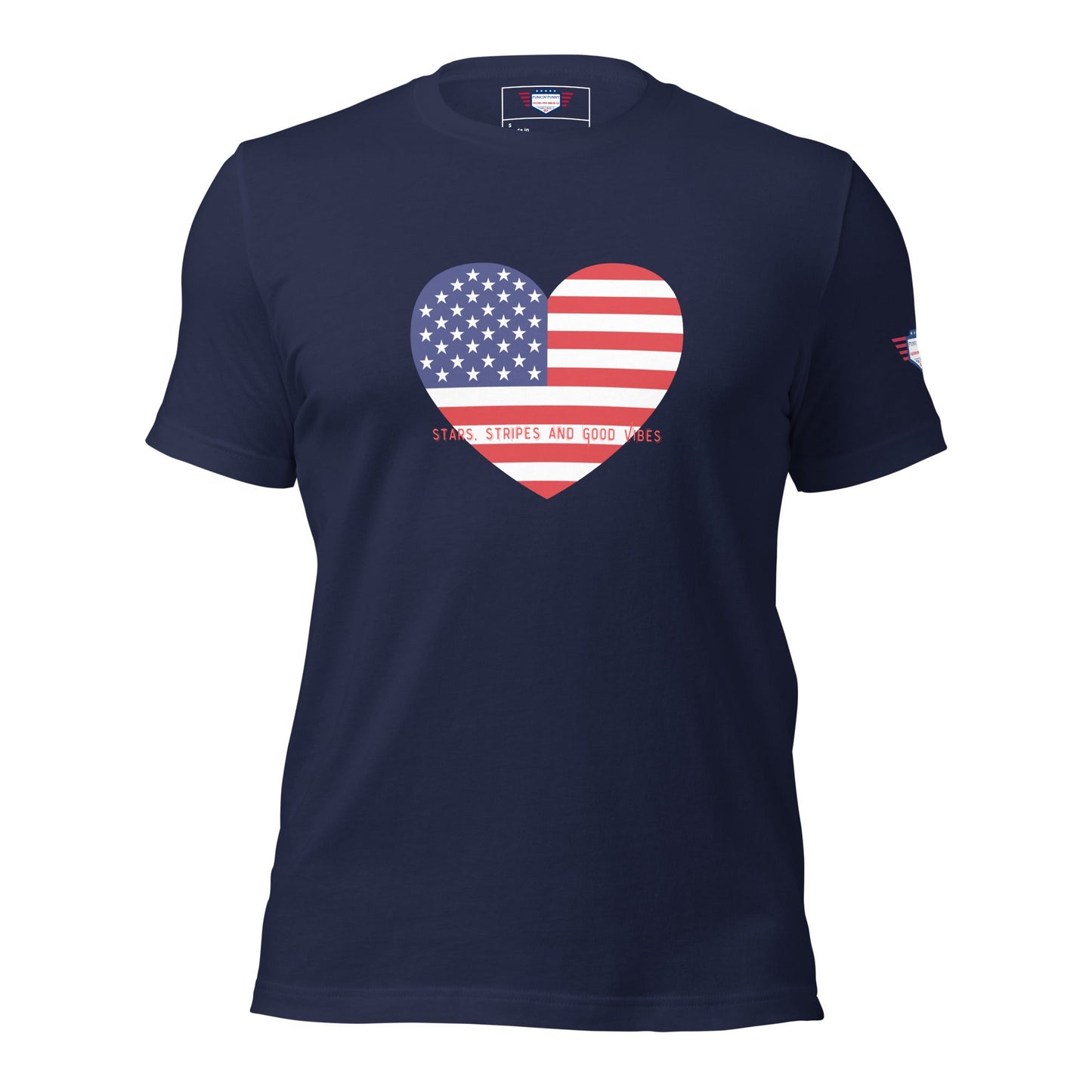 Estrellas, Rayas y Buena Onda - camiseta unisex