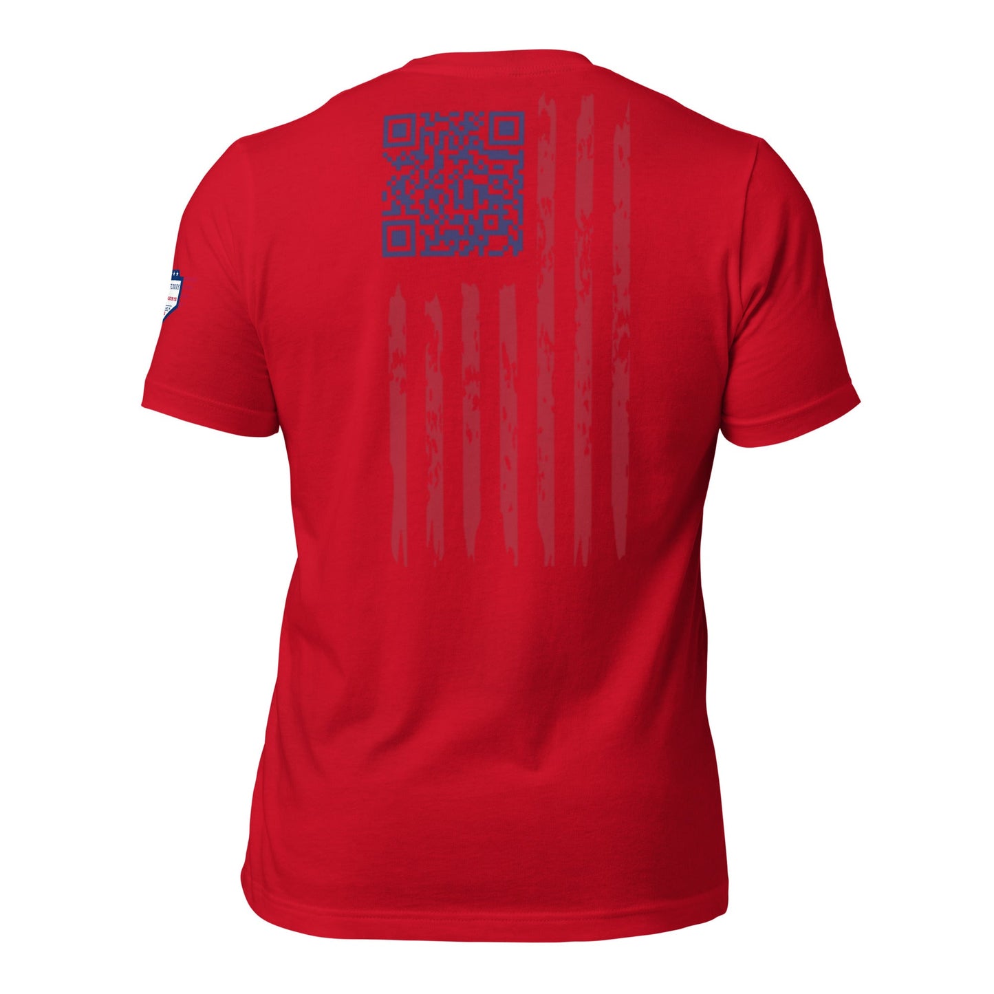 We the People easter-egg QR Code - Trump Dance - Unisex t-shirt