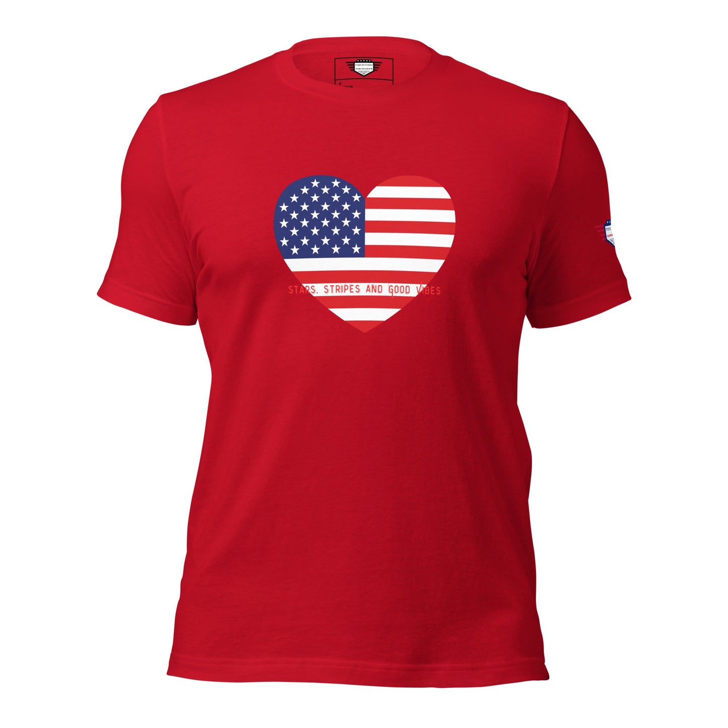 Estrellas, Rayas y Buena Onda - camiseta unisex