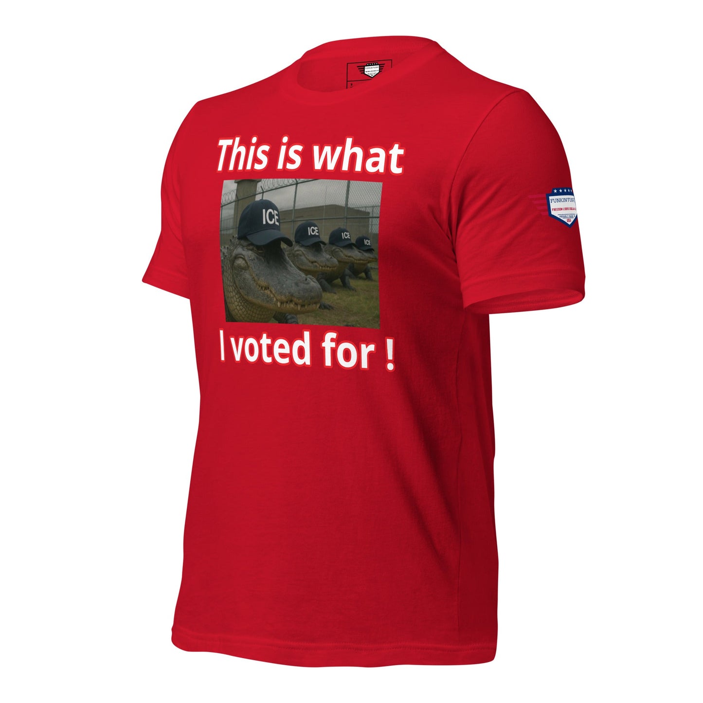 Esto es por lo que voté - Camiseta unisex