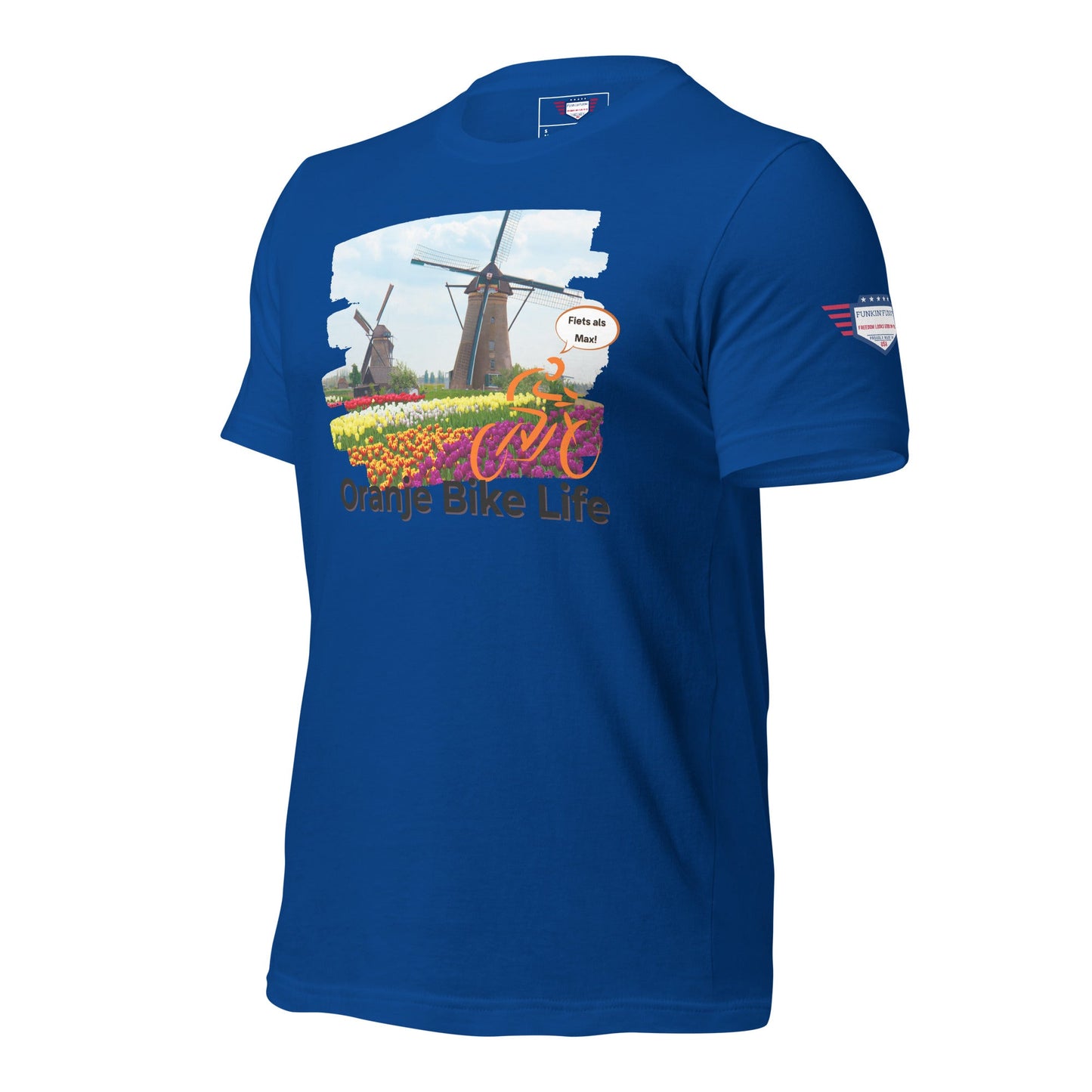 Fiets als Max ! - Unisex t-shirt