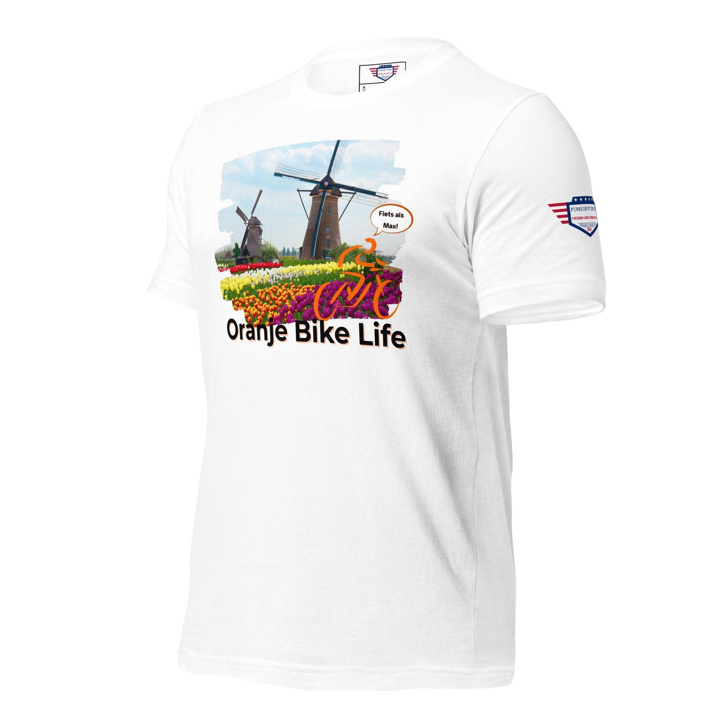 Fiets als Max ! - Unisex t-shirt