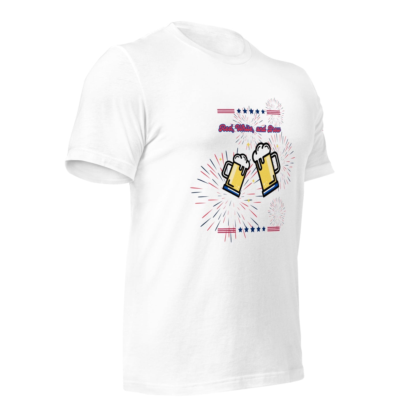 Red, White, and Brew - Camiseta unisex