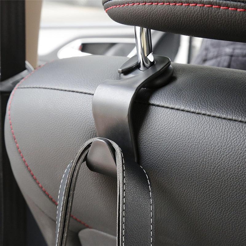 Universal Car Seat Back Hook Car Accessories Interior Portable Hanger Holder Storage Universal Multifunctional Car Vehicle Back Seat Headrest Holder Hanger Holder Hook for Car Bag Purse Cloth Decoration Car Vehicle Back Seat Headrest Hanger Holder Hook