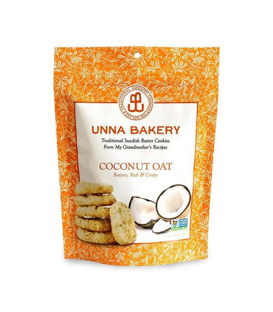 Galleta de Avena y Coco - Bolsa de 5.5oz (1 caja - 6 unidades)