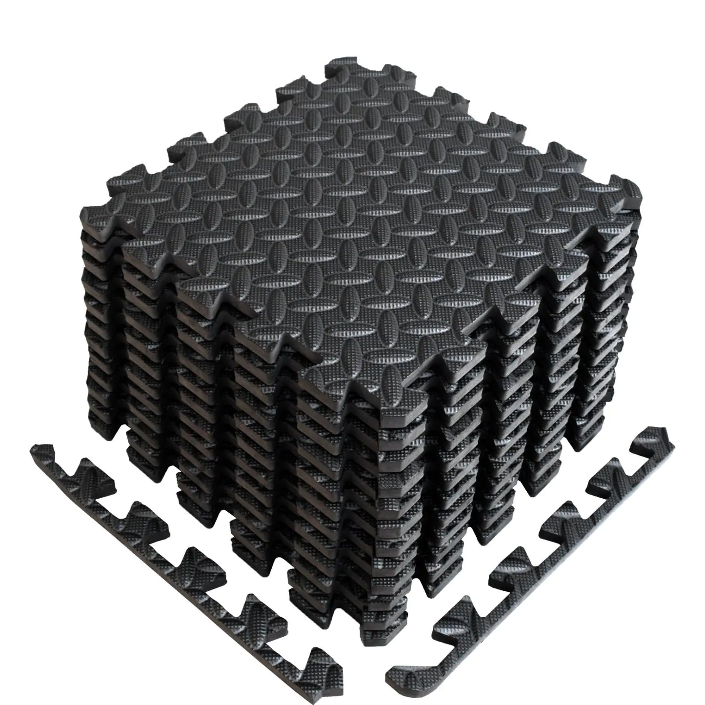 A2ZCARE Puzzle Exercise Mat with EVA Foam Interlocking Tiles