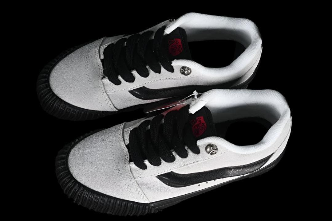 Vans Knu Skool 'White/Black/Red'