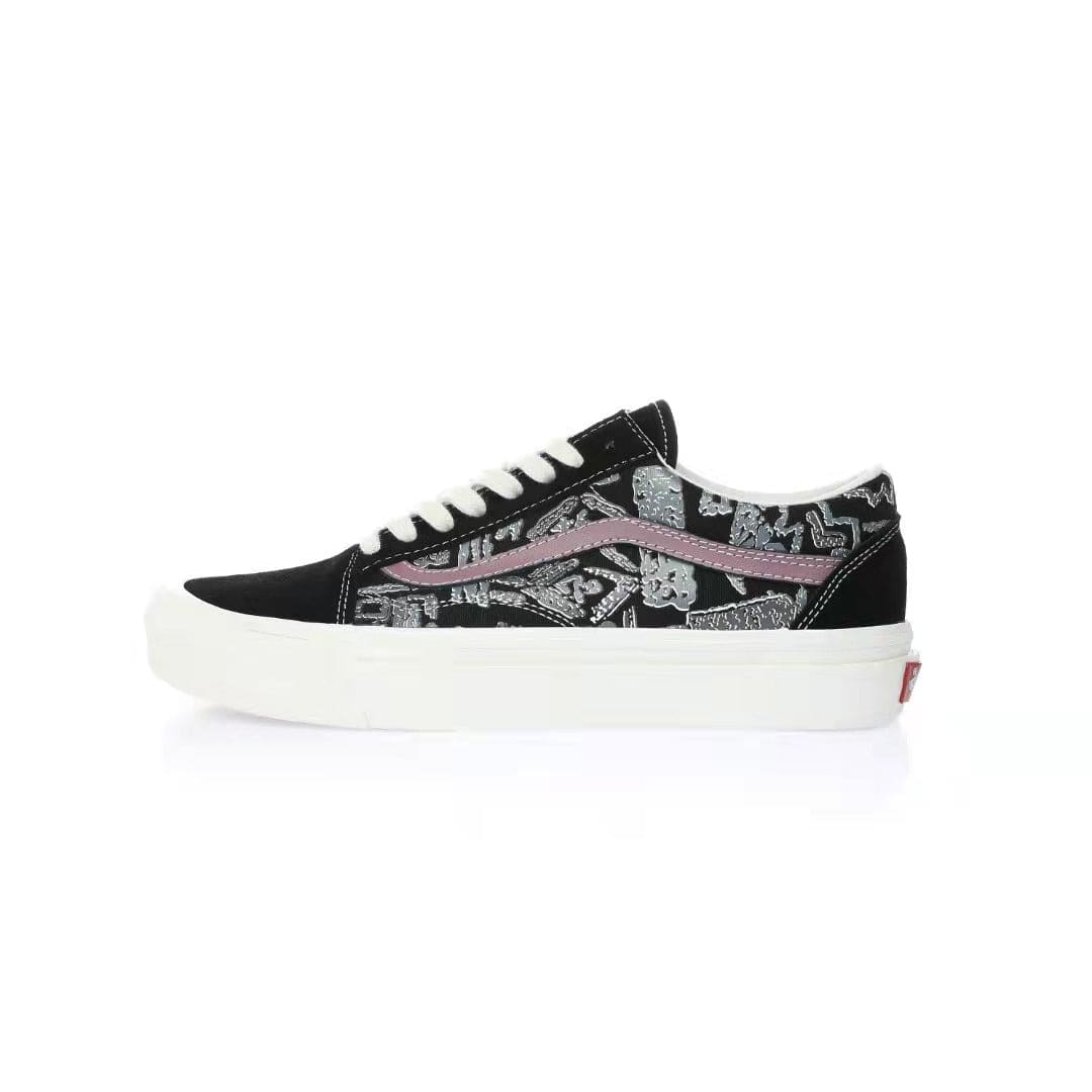 Vans Vault OG Old Skool LX "Black/Pink/Graffiti"