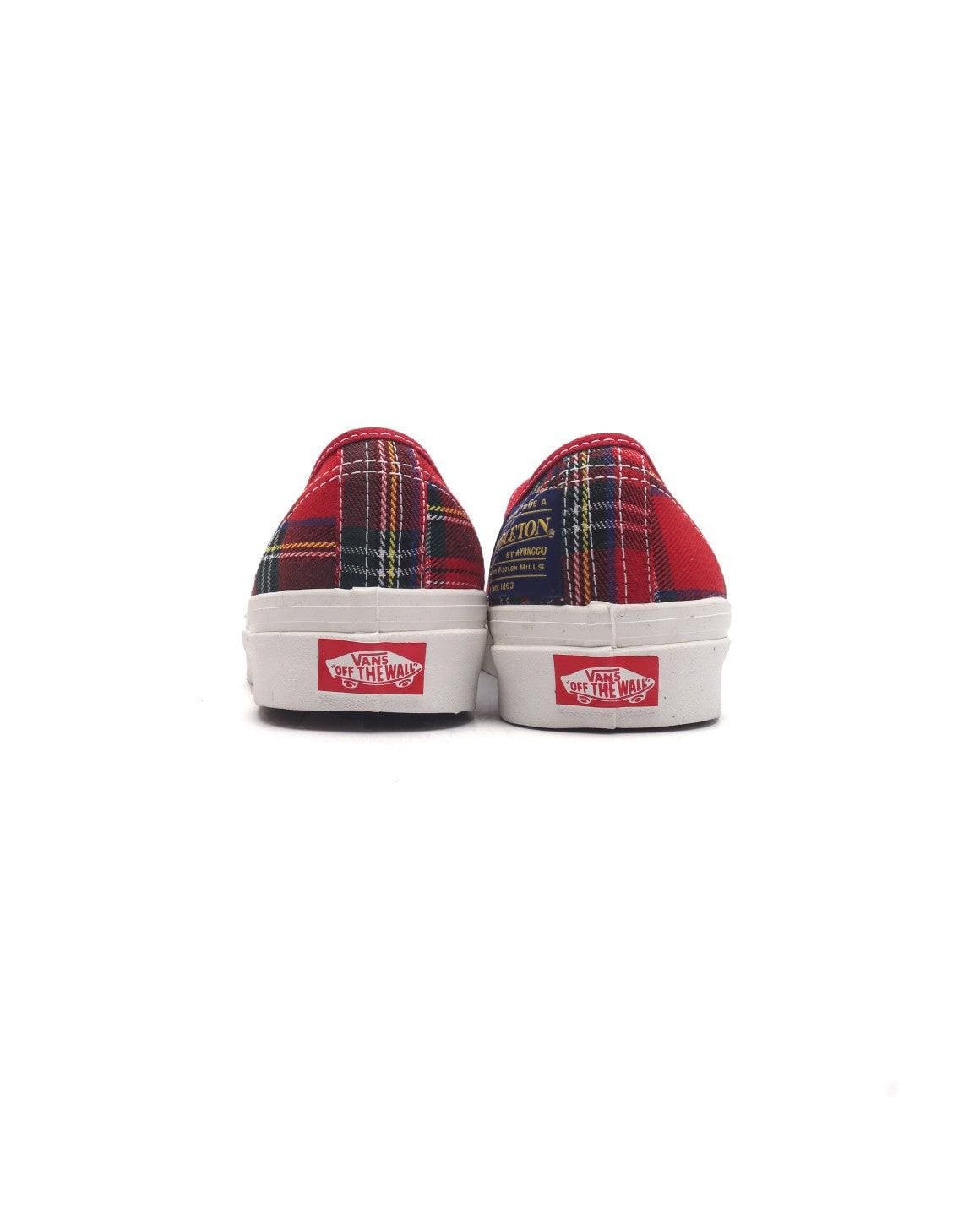 Vans X Pendleton Authentic 44 DX Anaheim Factory Red Tartan