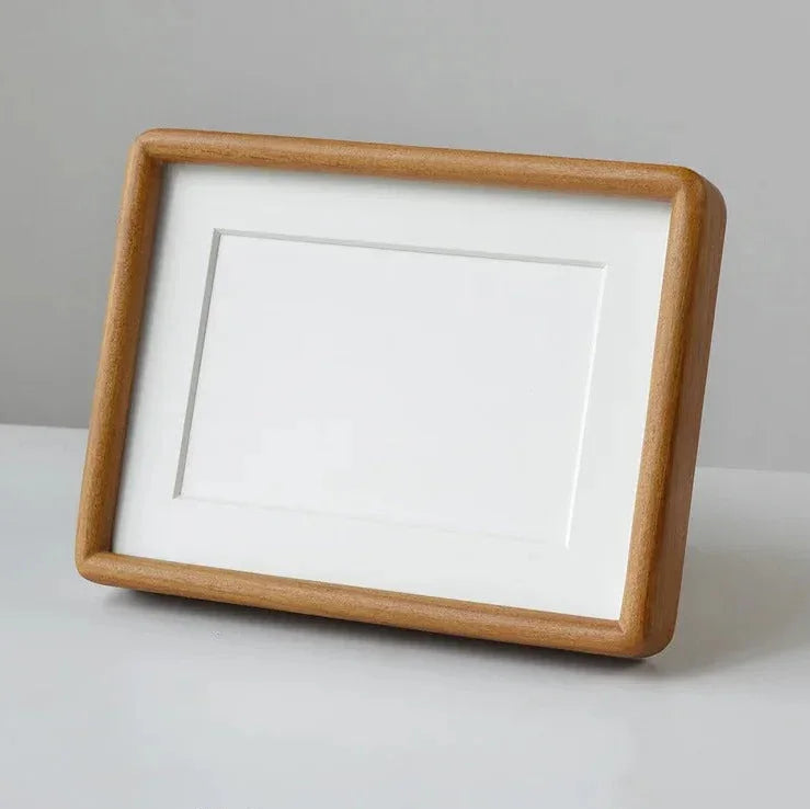 Solid Wood Photo Frame | Mortise Tenon Handcrafted Display for Photos & Home Décor