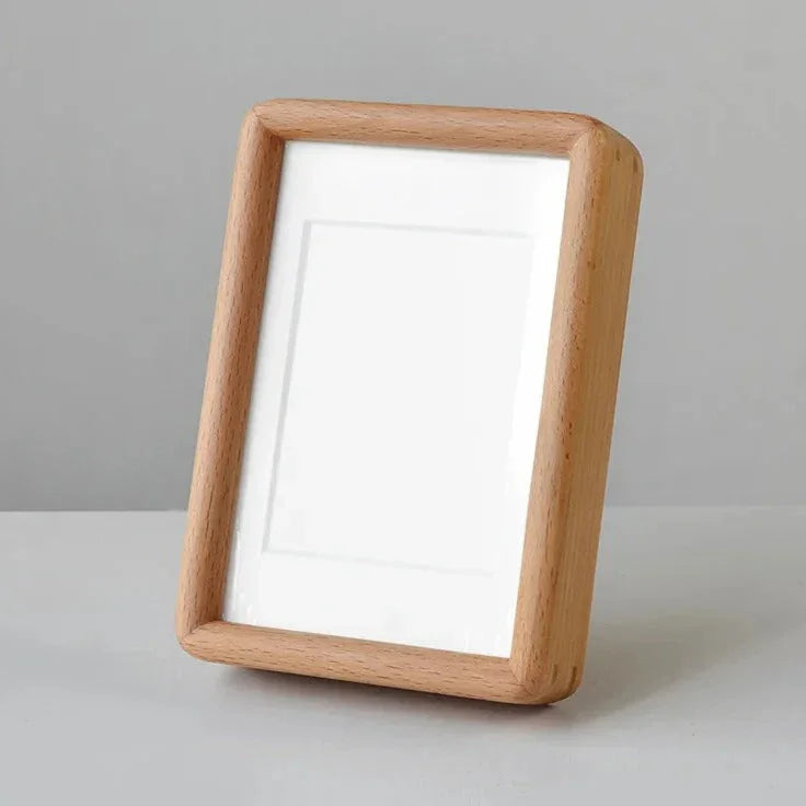 Solid Wood Photo Frame | Mortise Tenon Handcrafted Display for Photos & Home Décor
