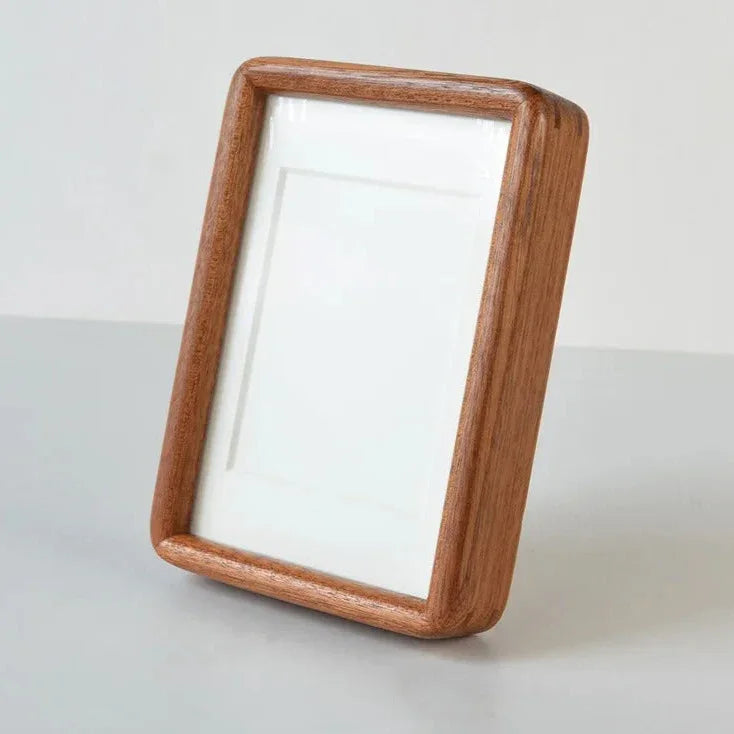 Solid Wood Photo Frame | Mortise Tenon Handcrafted Display for Photos & Home Décor