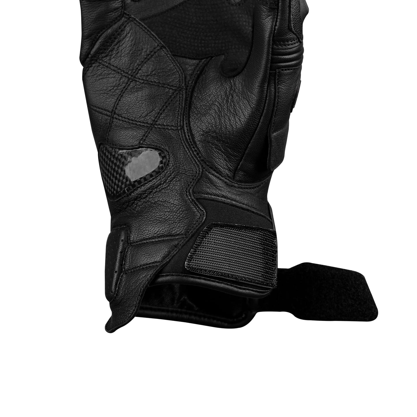Gladiator Motorcycle Gloves | Genuine Leather | Reinforced Knuckle Protection