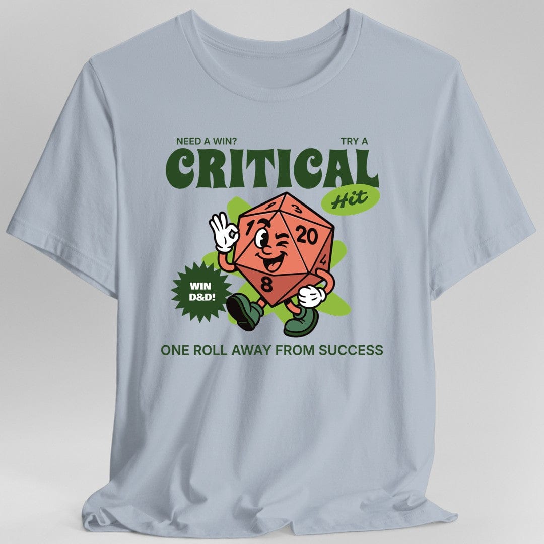 Camiseta Vintage D20 de Golpe Crítico
