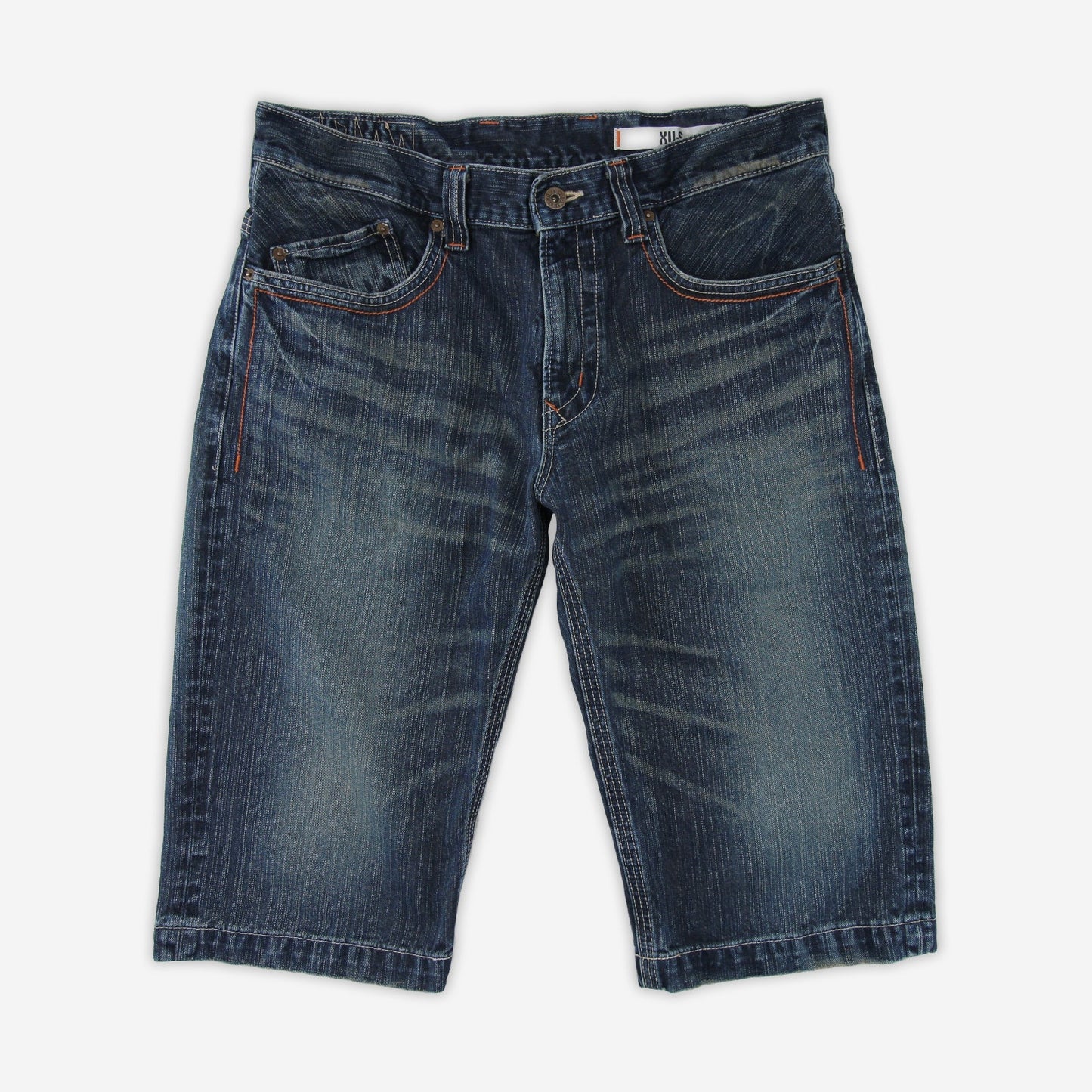 Edwin Vintage Distressed Denim Jean Shorts - 34