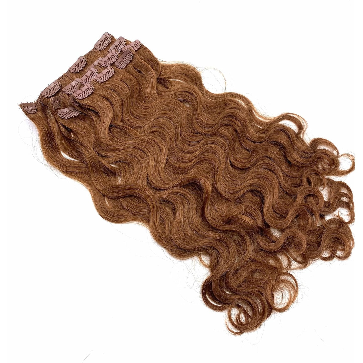 VIP Clip Hair Extensions Body Wave 18" ClipeX System - Choose Style