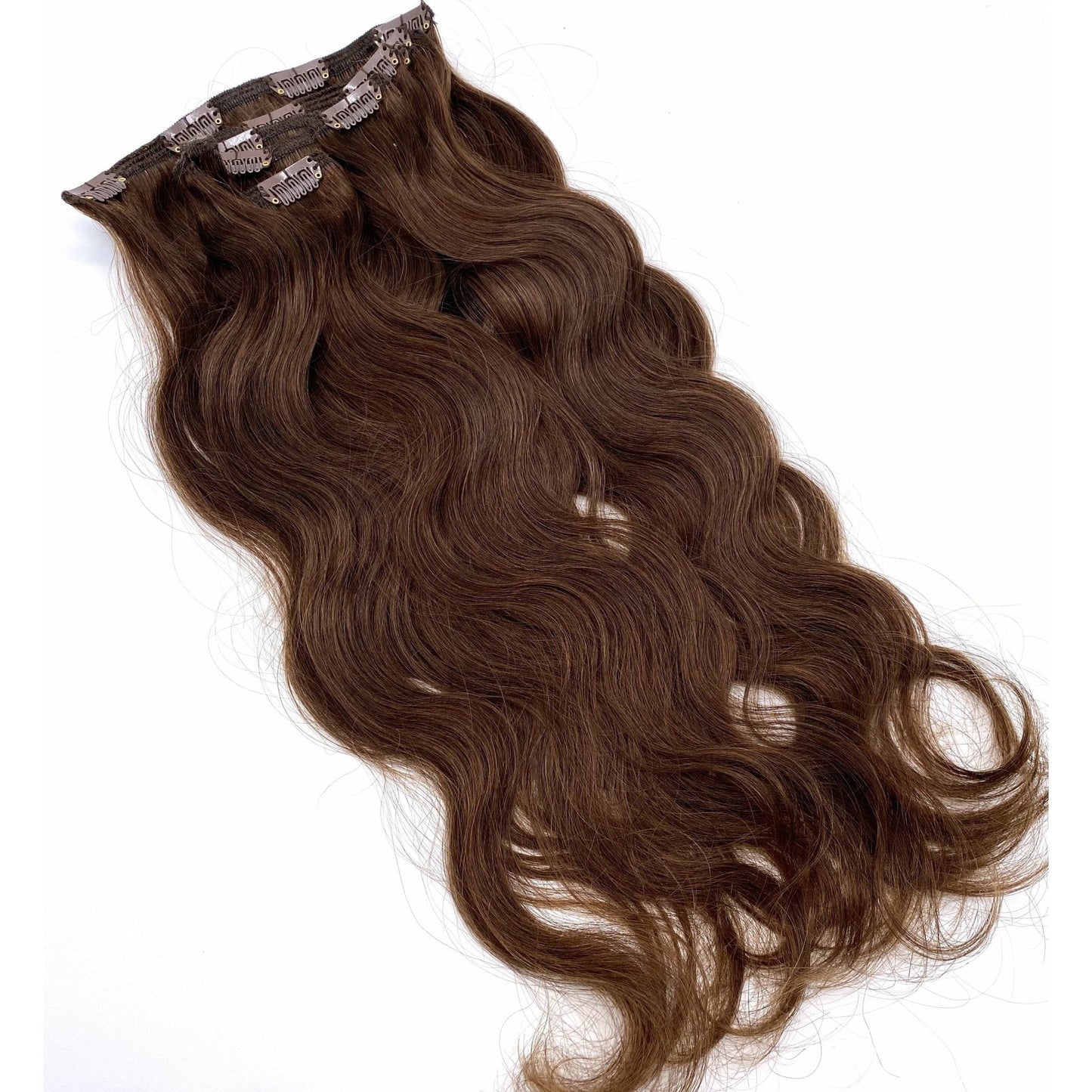 VIP Clip Hair Extensions Body Wave 18" ClipeX System - Choose Style