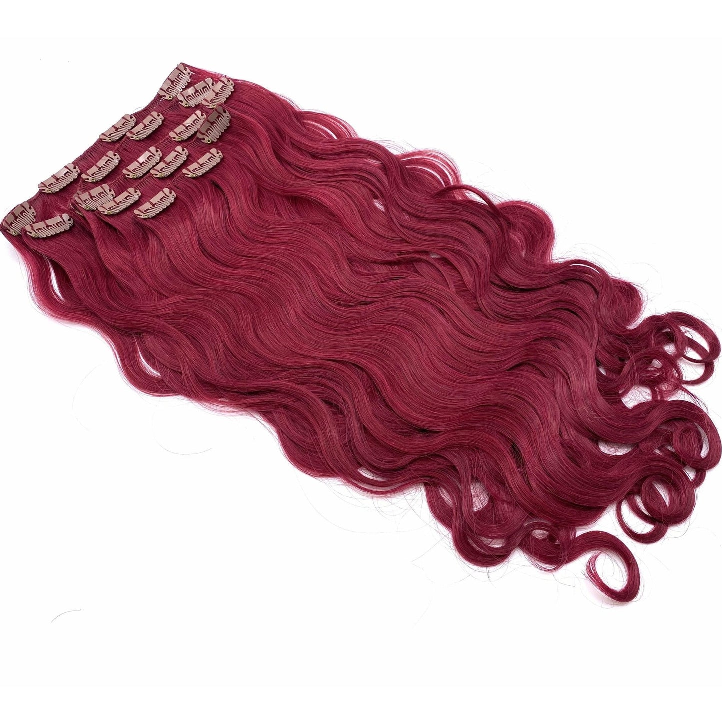 VIP Clip Hair Extensions Body Wave 18" ClipeX System - Choose Style