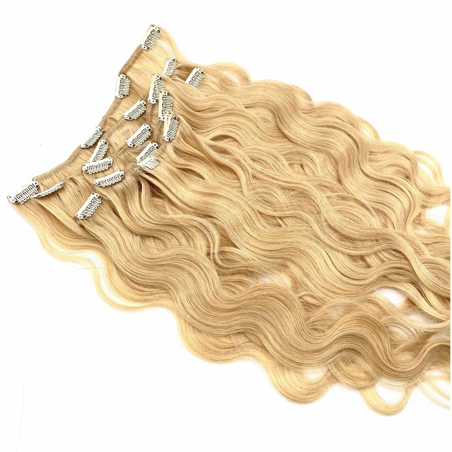 VIP Clip Hair Extensions Body Wave 18" ClipeX System - Choose Style