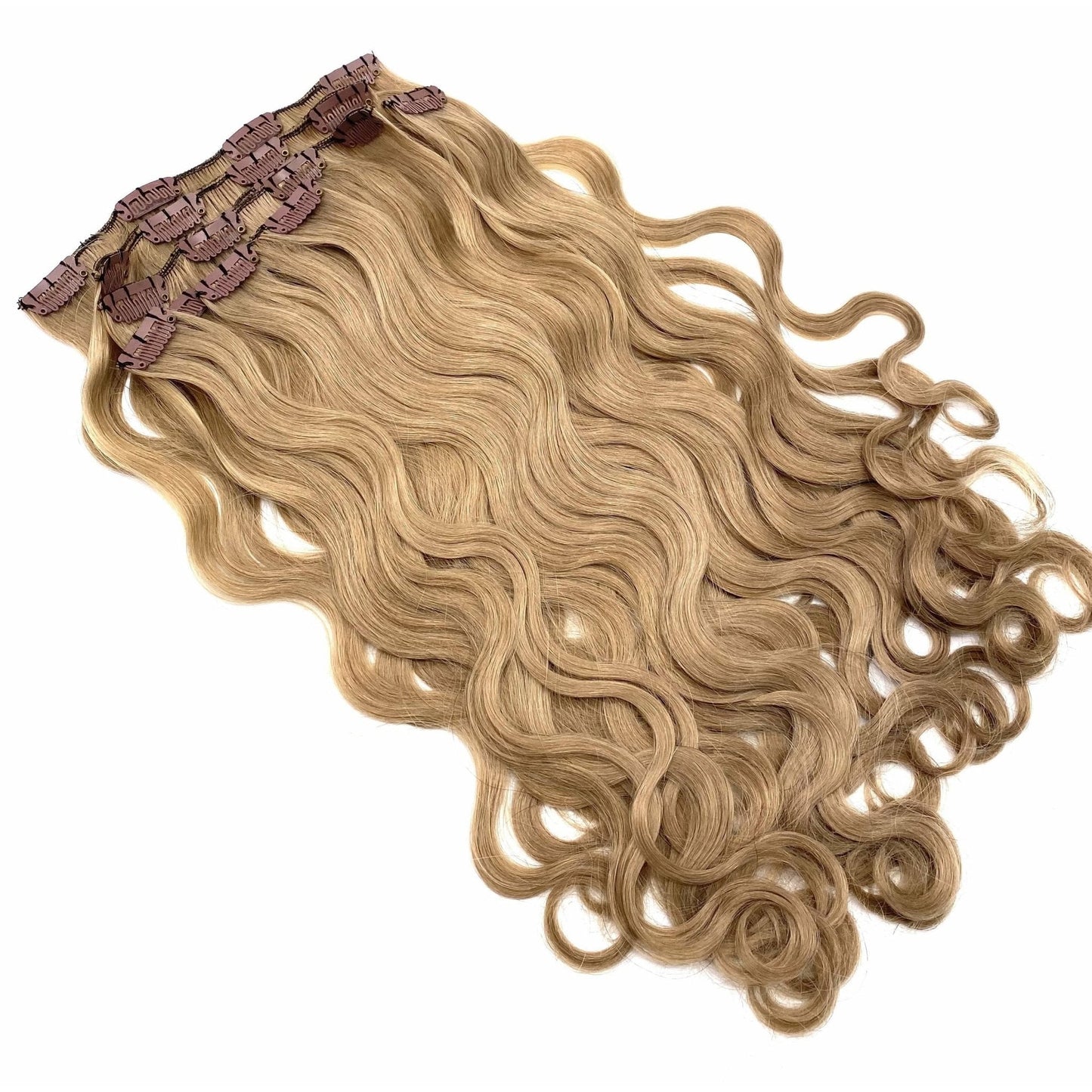 VIP Clip Hair Extensions Body Wave 18" ClipeX System - Choose Style