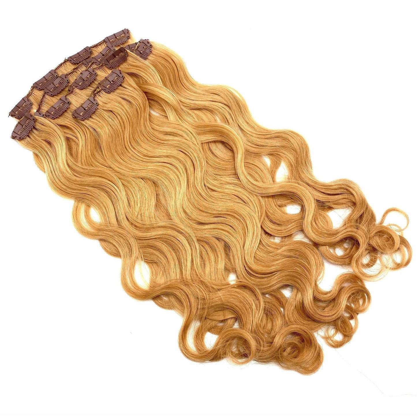 VIP Clip Hair Extensions Body Wave 18" ClipeX System - Choose Style