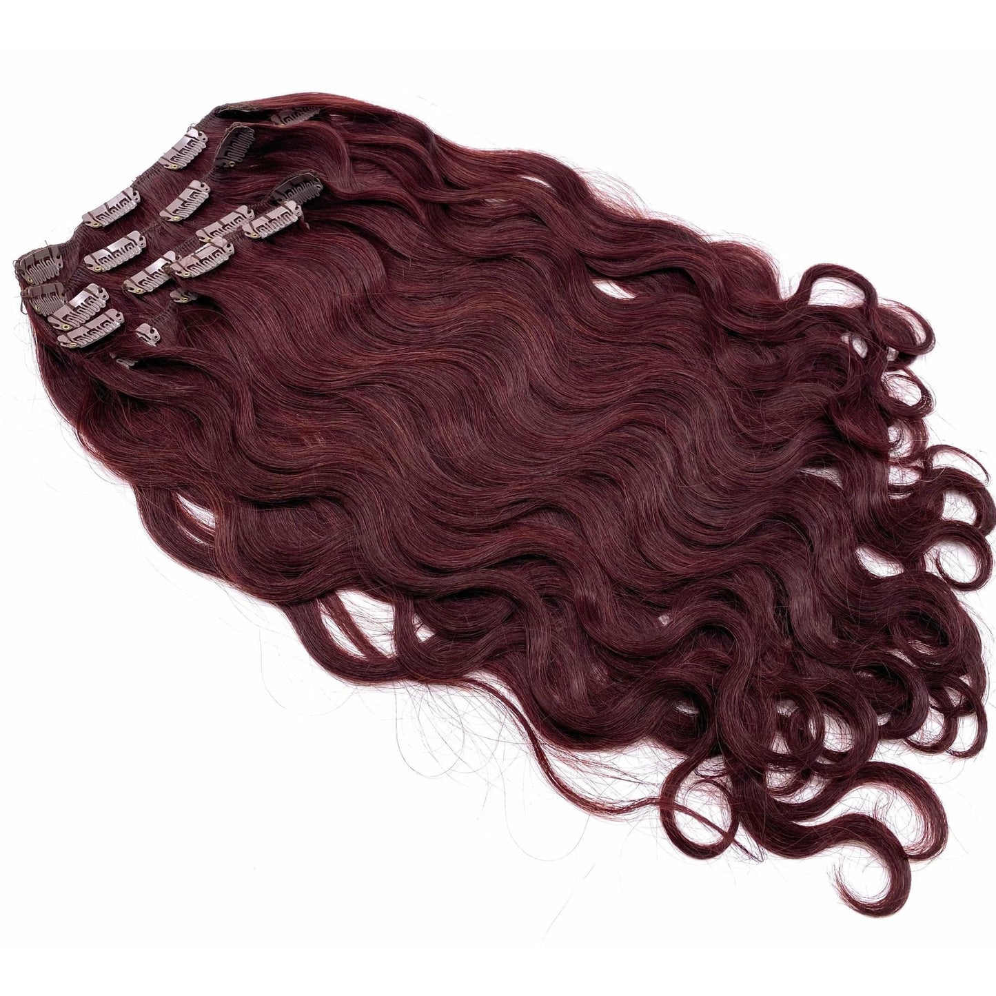 VIP Clip Hair Extensions Body Wave 18" ClipeX System - Choose Style