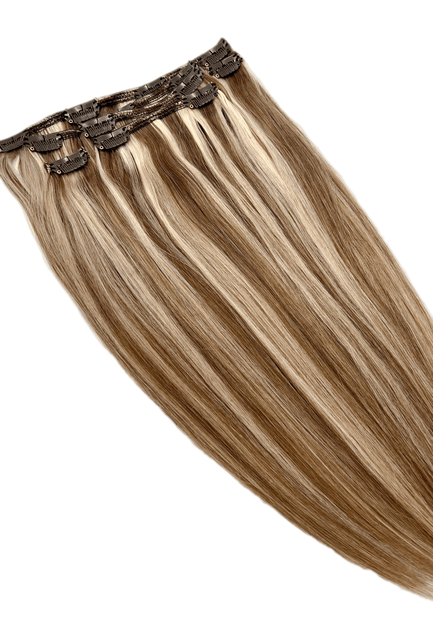 VIP Clip Extensions / Silky Straight 18" - ClipeX System