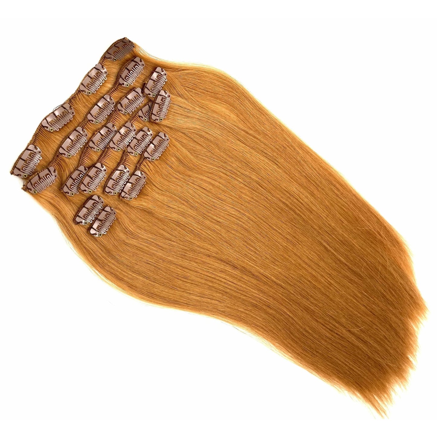 VIP Clip Extensions / Silky Straight 18" - ClipeX System