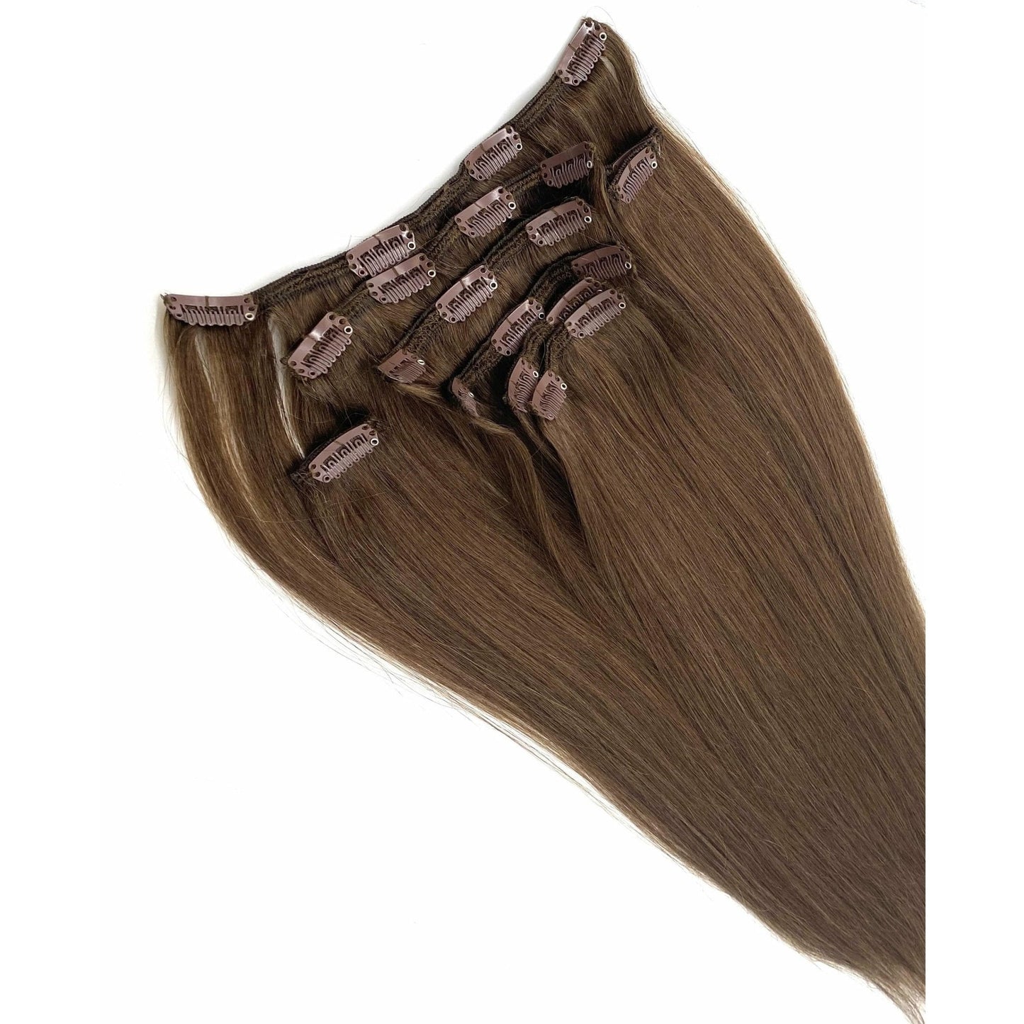 VIP Clip Extensions / Silky Straight 18" - ClipeX System
