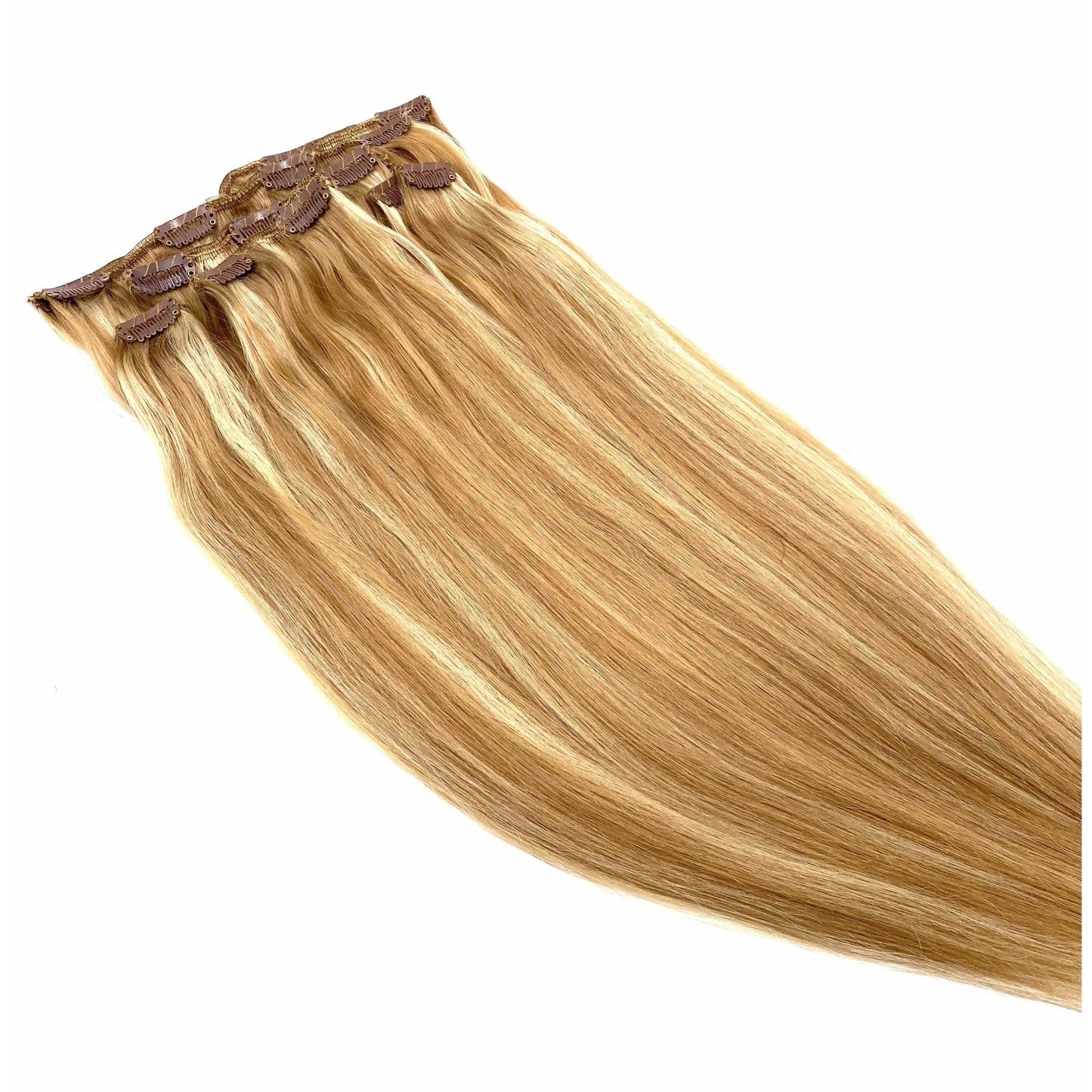 VIP Clip Extensions / Silky Straight 18" - ClipeX System