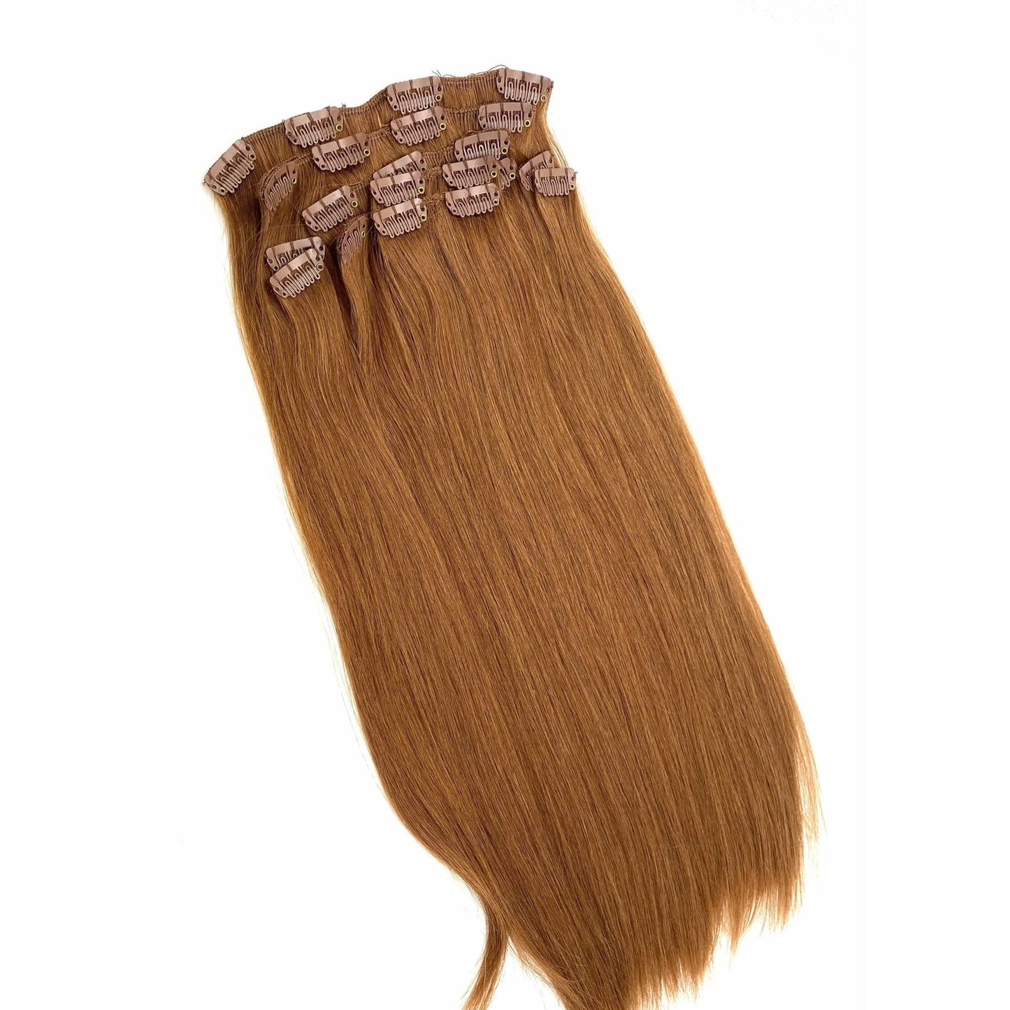 VIP Clip Extensions / Silky Straight 18" - ClipeX System