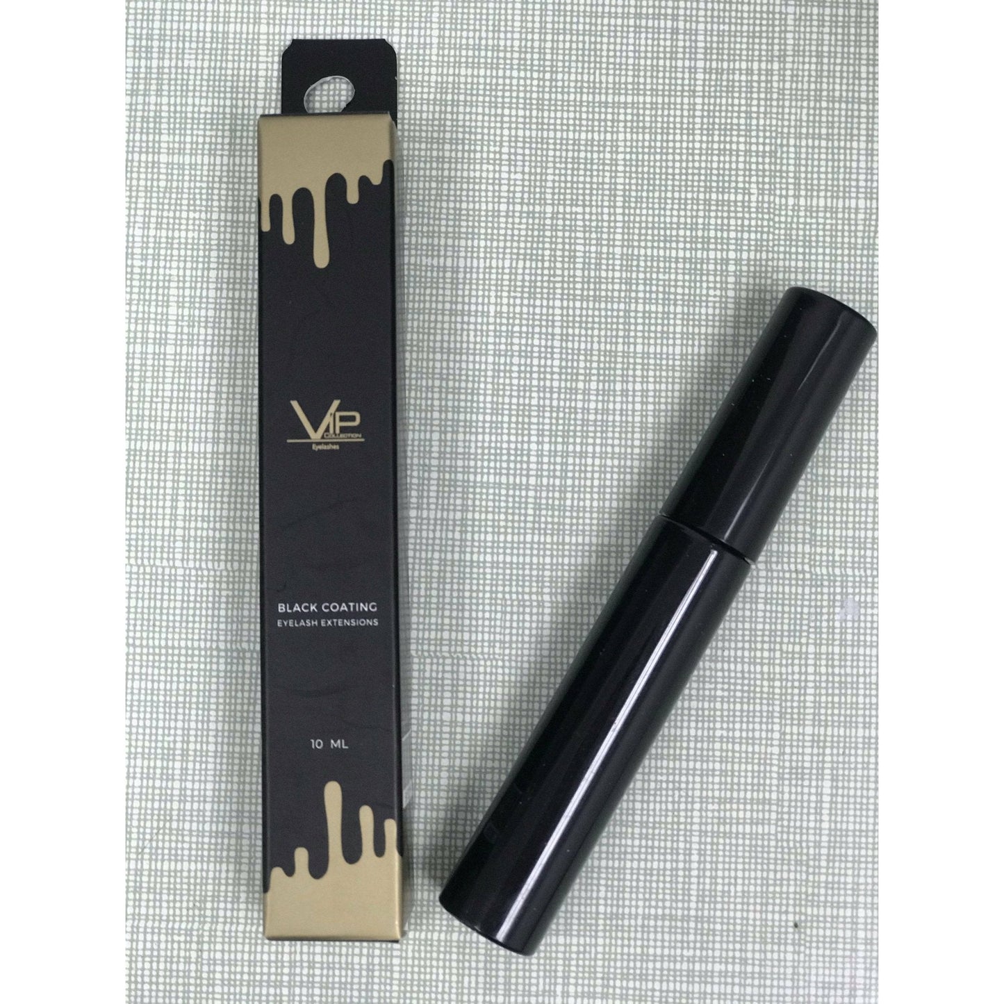 VIP Eyelash Extensions Coating Mascara, Clear & Black, 10 mL