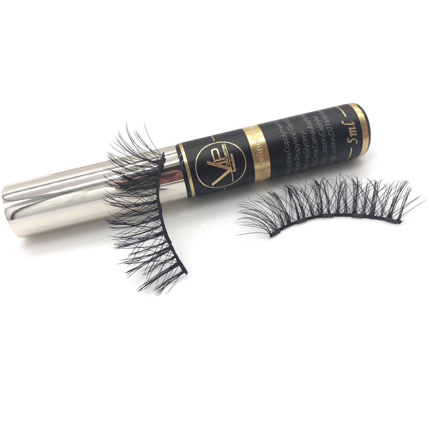 VIP Magnetic Lashes with Magnetic Eyeliner, 2 Pairs