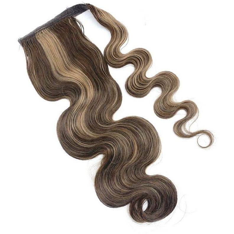 VIP Ponytail Body Wave 18" and 24" 100% Human Hair Extensions - Pick Size