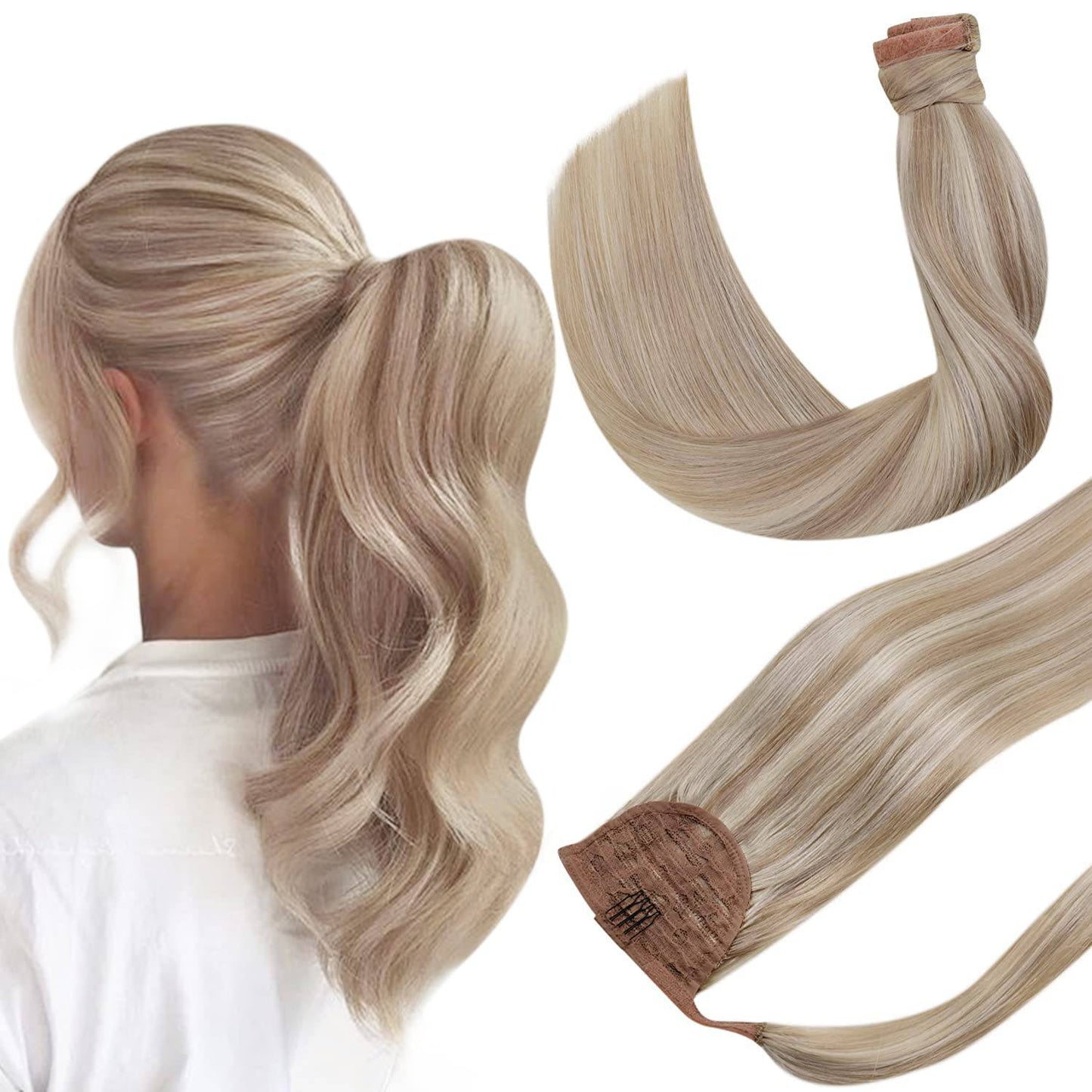 VIP Ponytail Silky 18" 100% Human Hair Extension