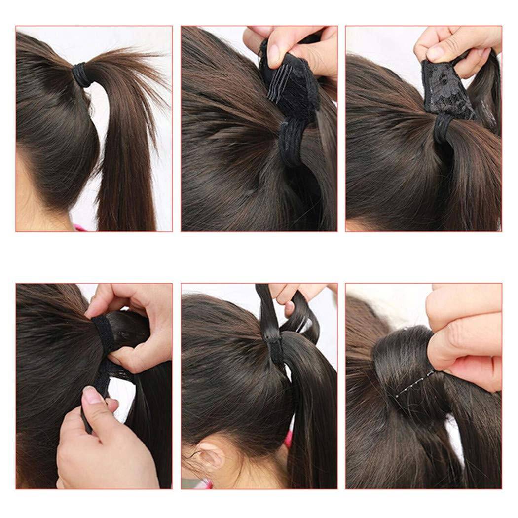 VIP Ponytail Silky 18" 100% Human Hair Extension