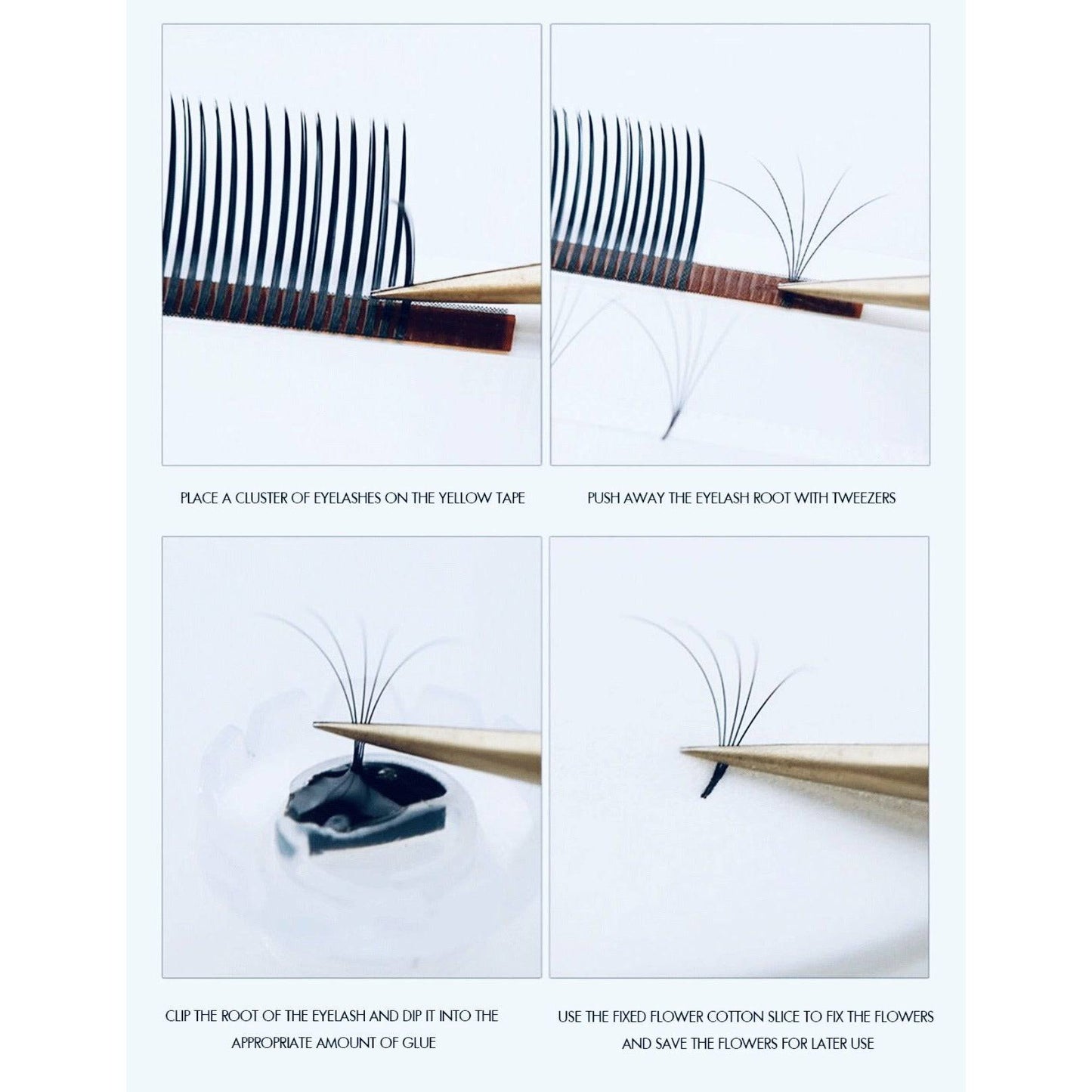 VIP Extensions Rapid Lashes 5D - Choose Size