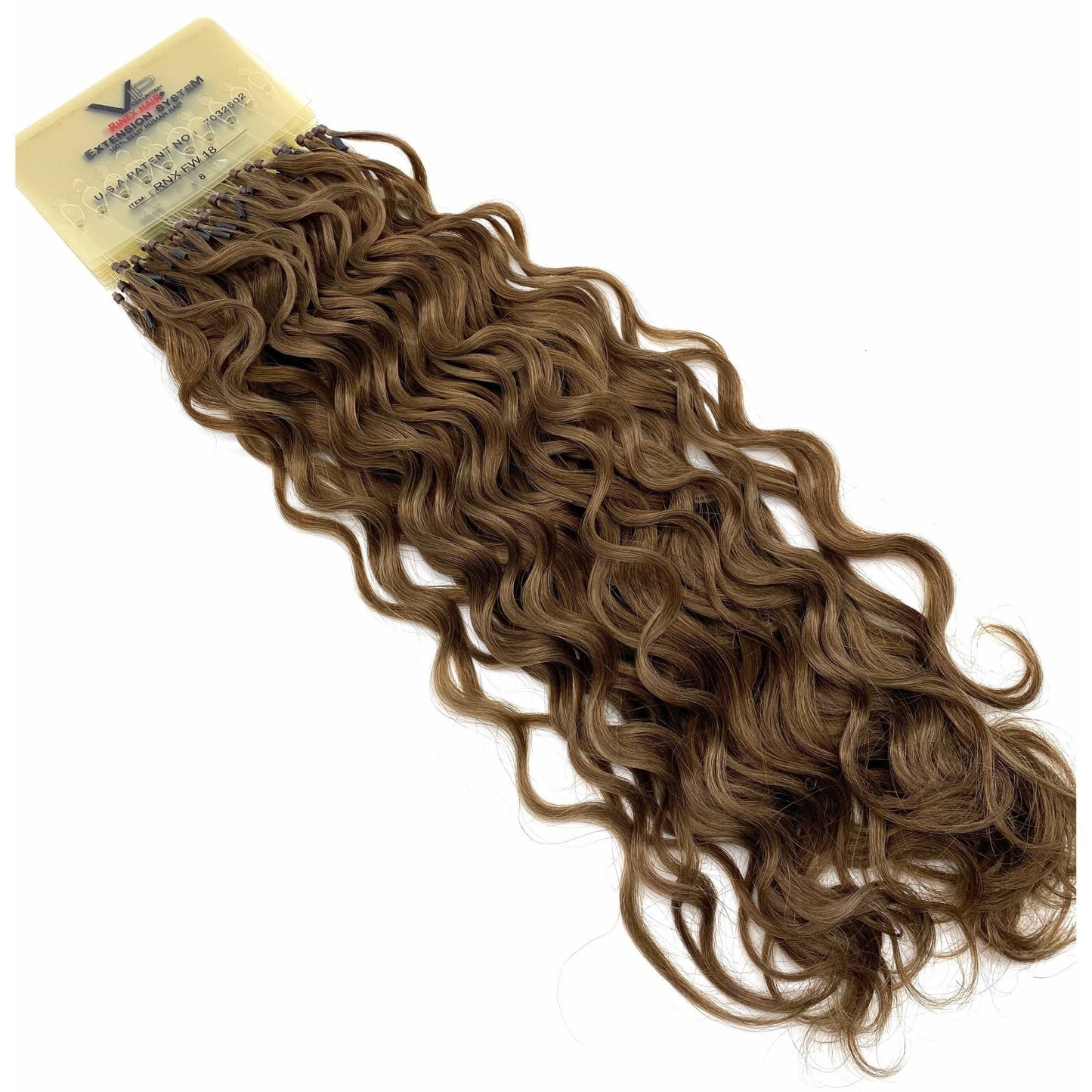 VIP Extensions RineX System Curly 18" Hair Extensions NWT