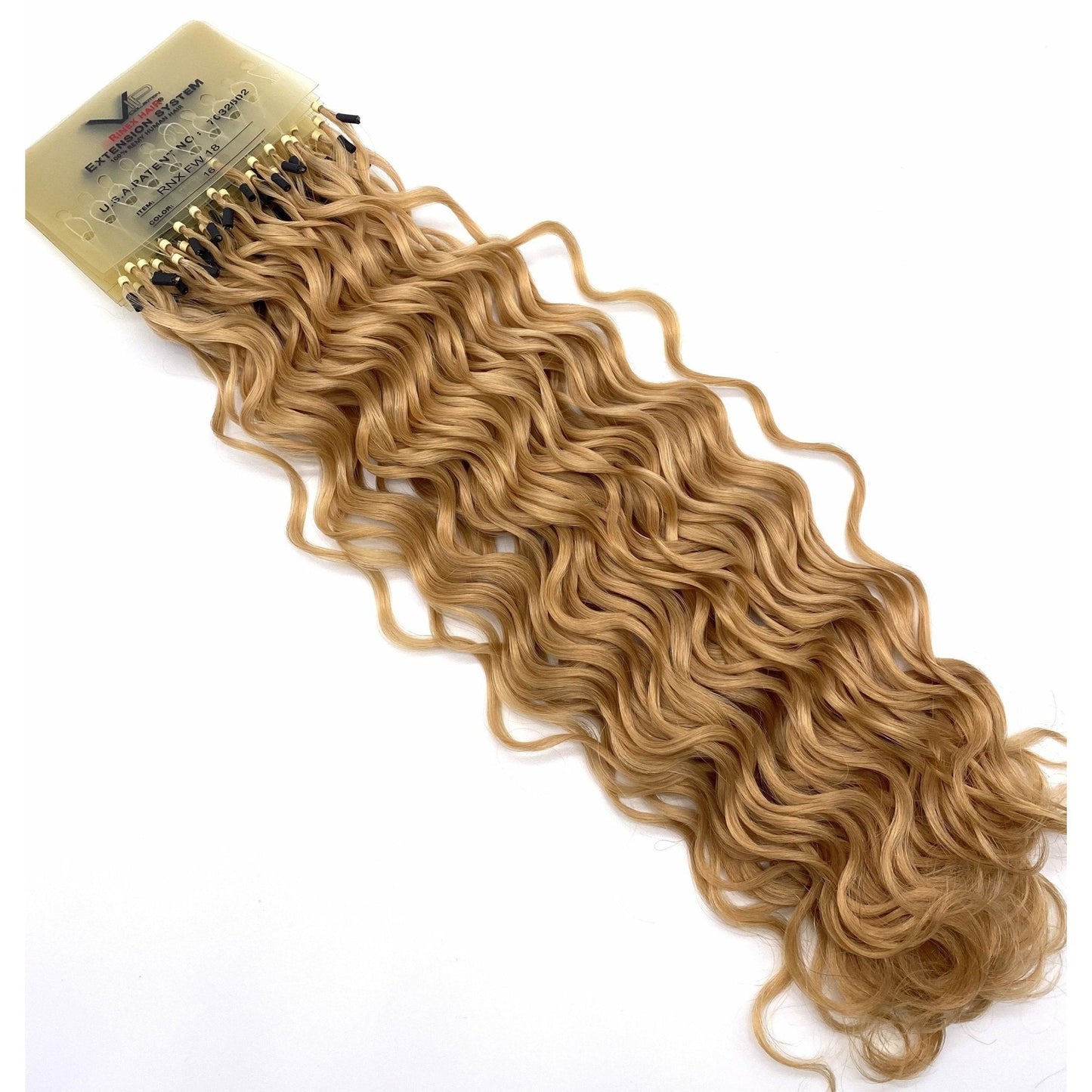 VIP Extensions RineX System Curly 18" Hair Extensions NWT