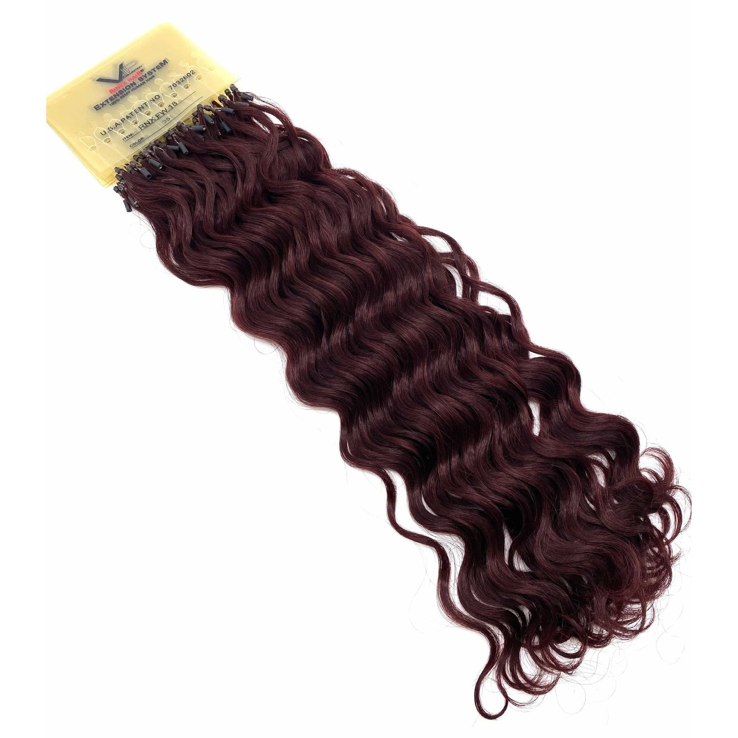 VIP Extensions RineX System Curly 18" Hair Extensions NWT