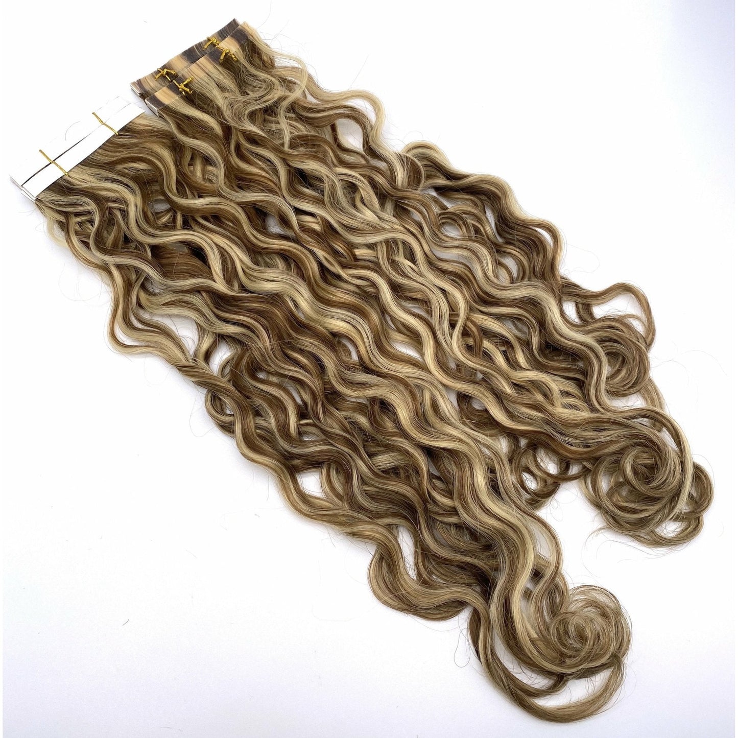 VIP TapeX System Tape In Hair Extensions French Wave 18"
