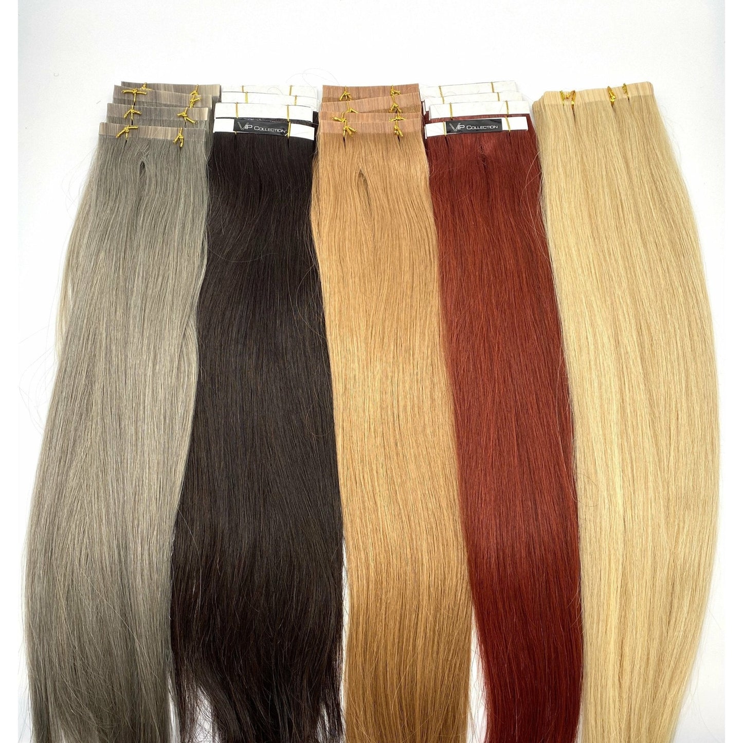 VIP TapeX System Straight 18" Hair Extensions New With Tags