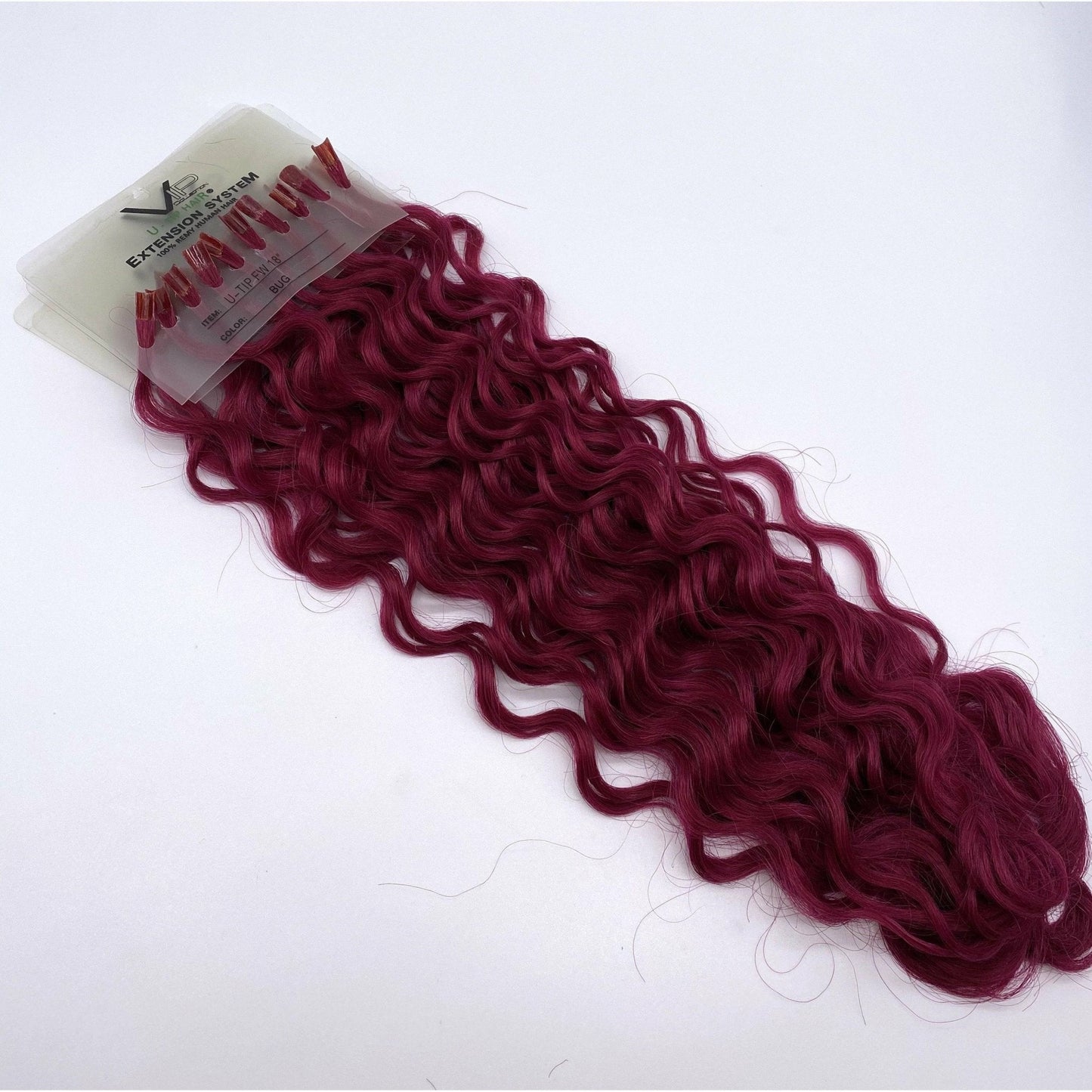 VIP U-Tip System Curly 18" Hair Extensions