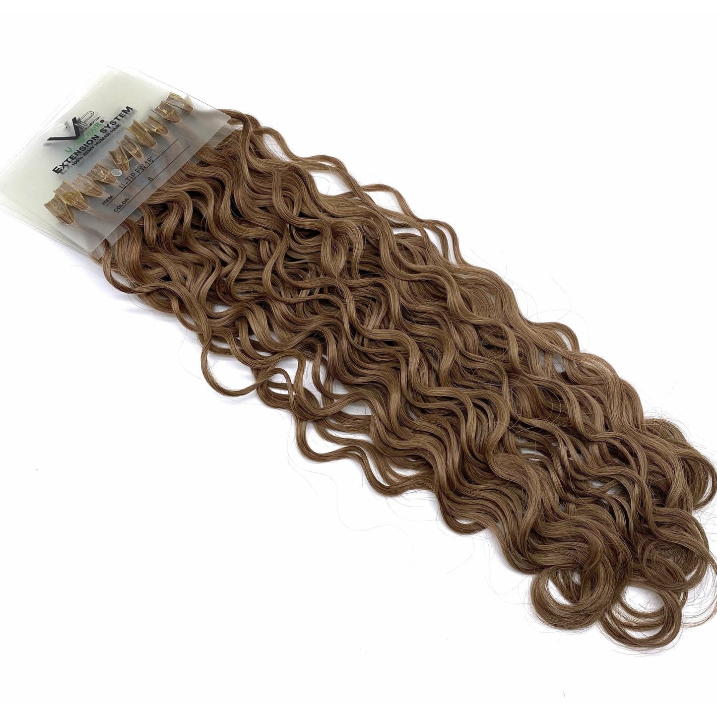 VIP U-Tip System Curly 18" Hair Extensions