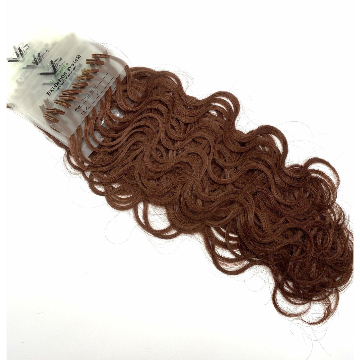 VIP U-Tip System Wavy 18" Hair Extensions