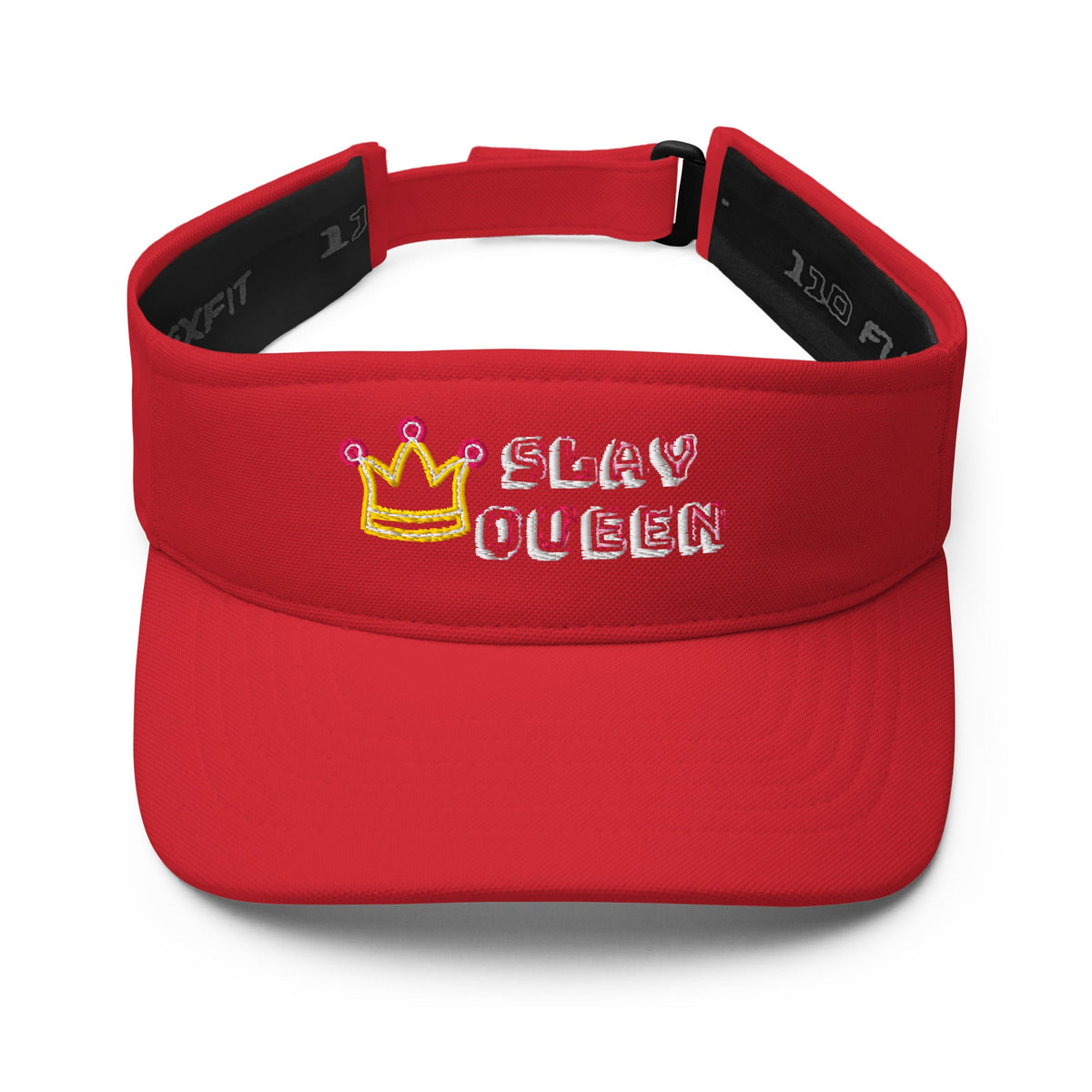 Slay Queen Embroidered Adjustable Sun Visor