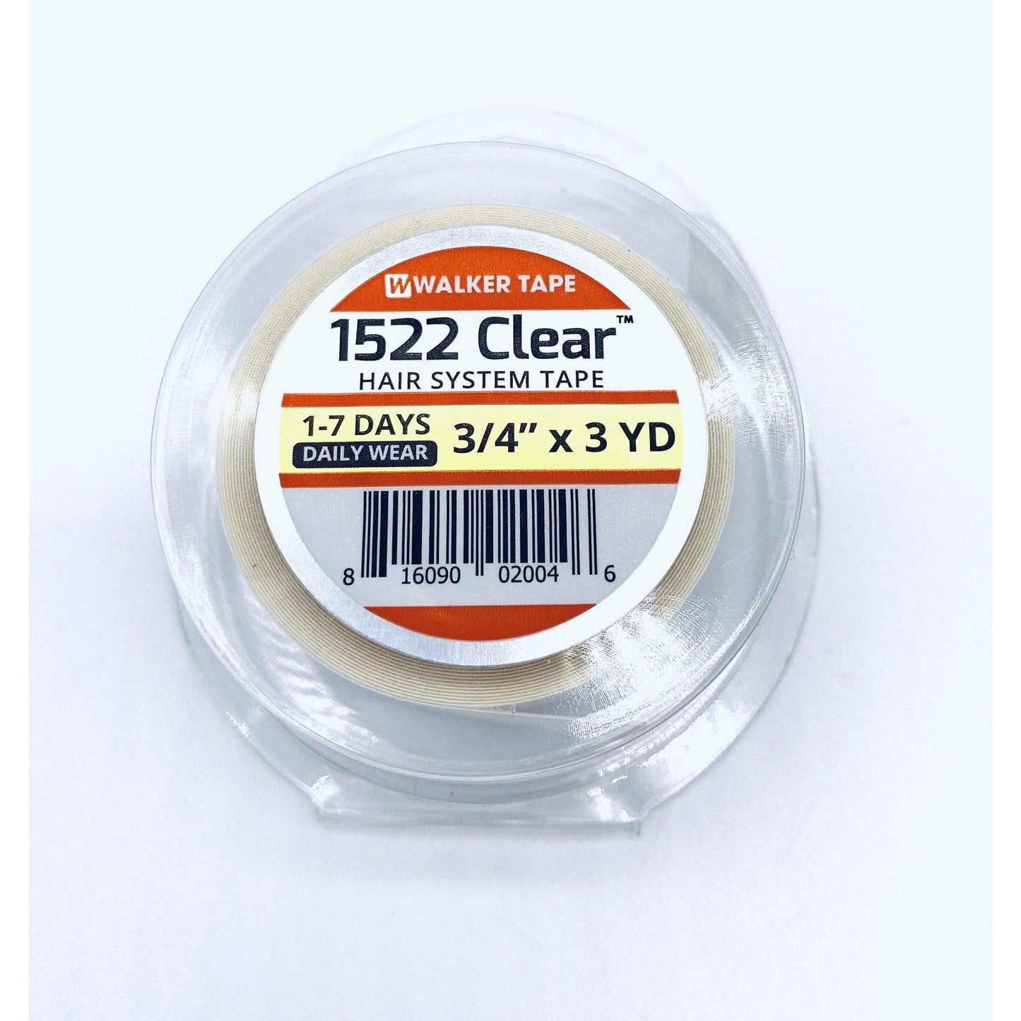 Walker Tape 1522 Clear Wig Tape & Rolls Hair Extension Supplies - Choose Size