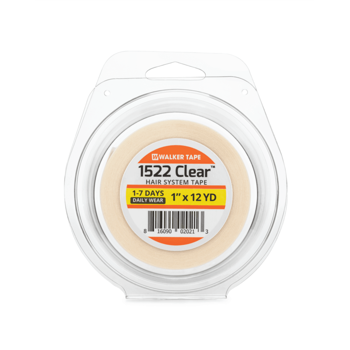 Walker Tape 1522 Clear Wig Tape & Rolls Hair Extension Supplies - Choose Size