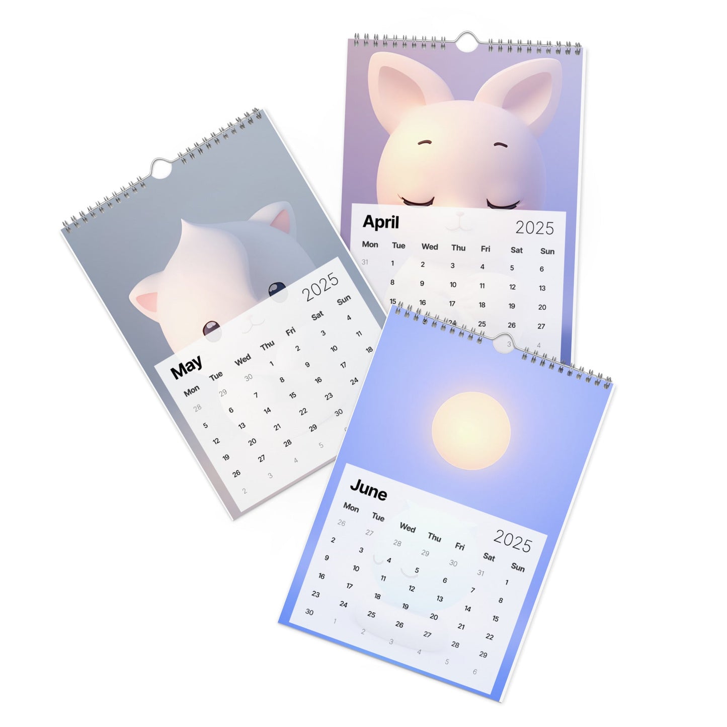 CalmCaressASMR Wall Calendar (2026)
